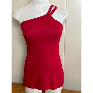 Marcellamoda Top Women's Small One Shoulder Strap‎ NWT